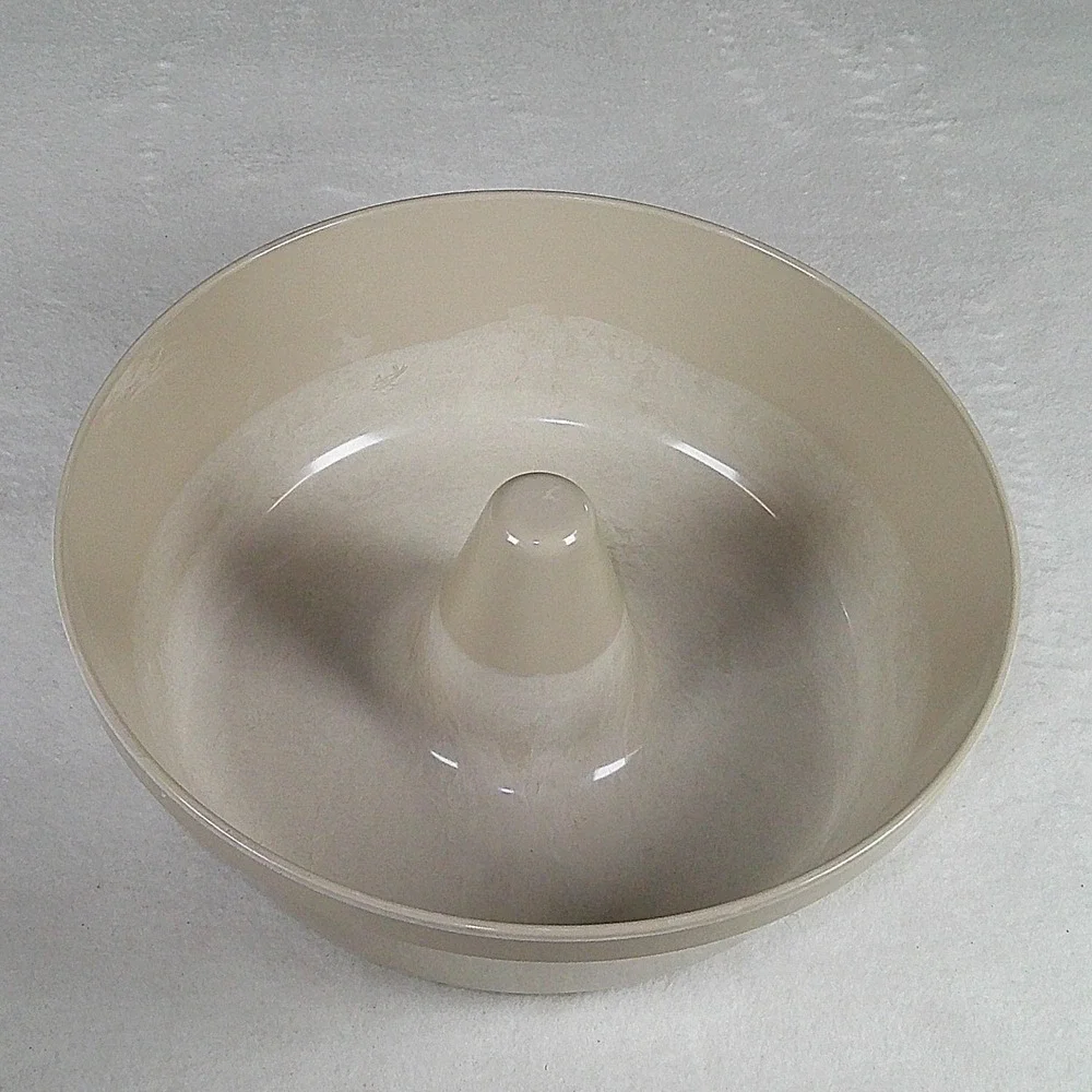 Vintage Tupperware Micro-Cook 4 Piece Set Almond Beige Casserole Bundt Muffin